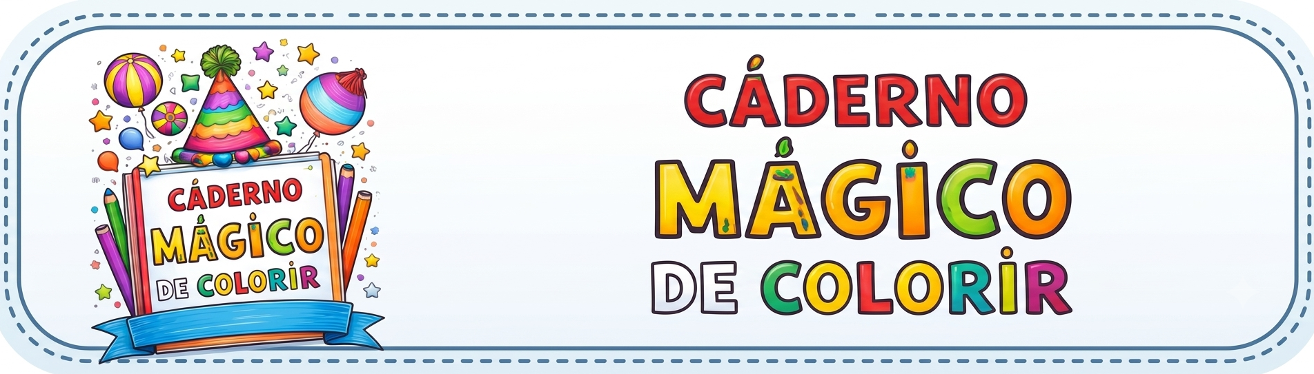 Caderno Magico de Colorir